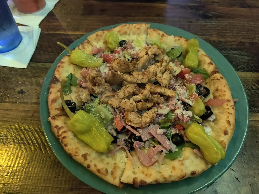 Bread Bowl Salad with Chicken